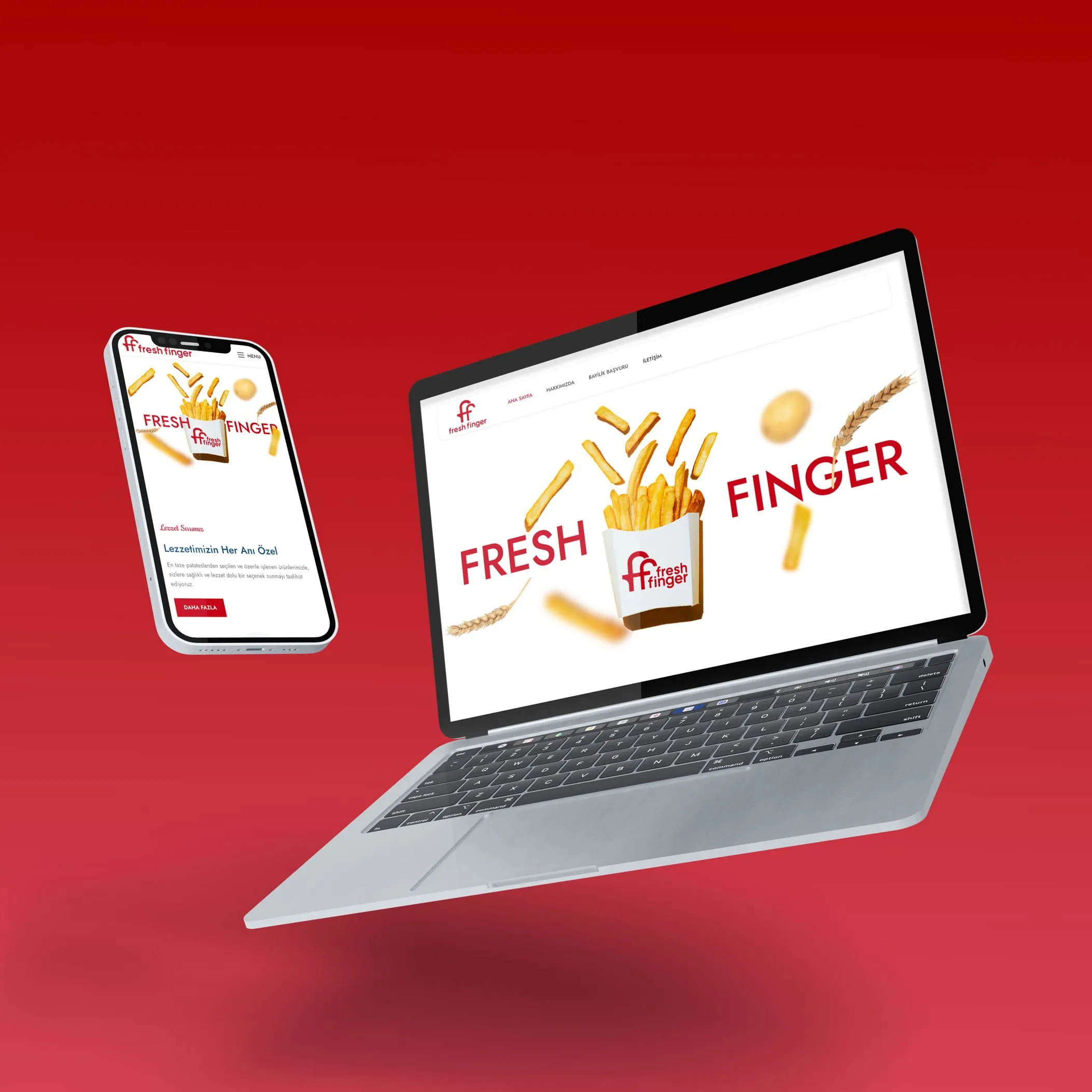 Fresh Finger Web Sitesi Tasarımı