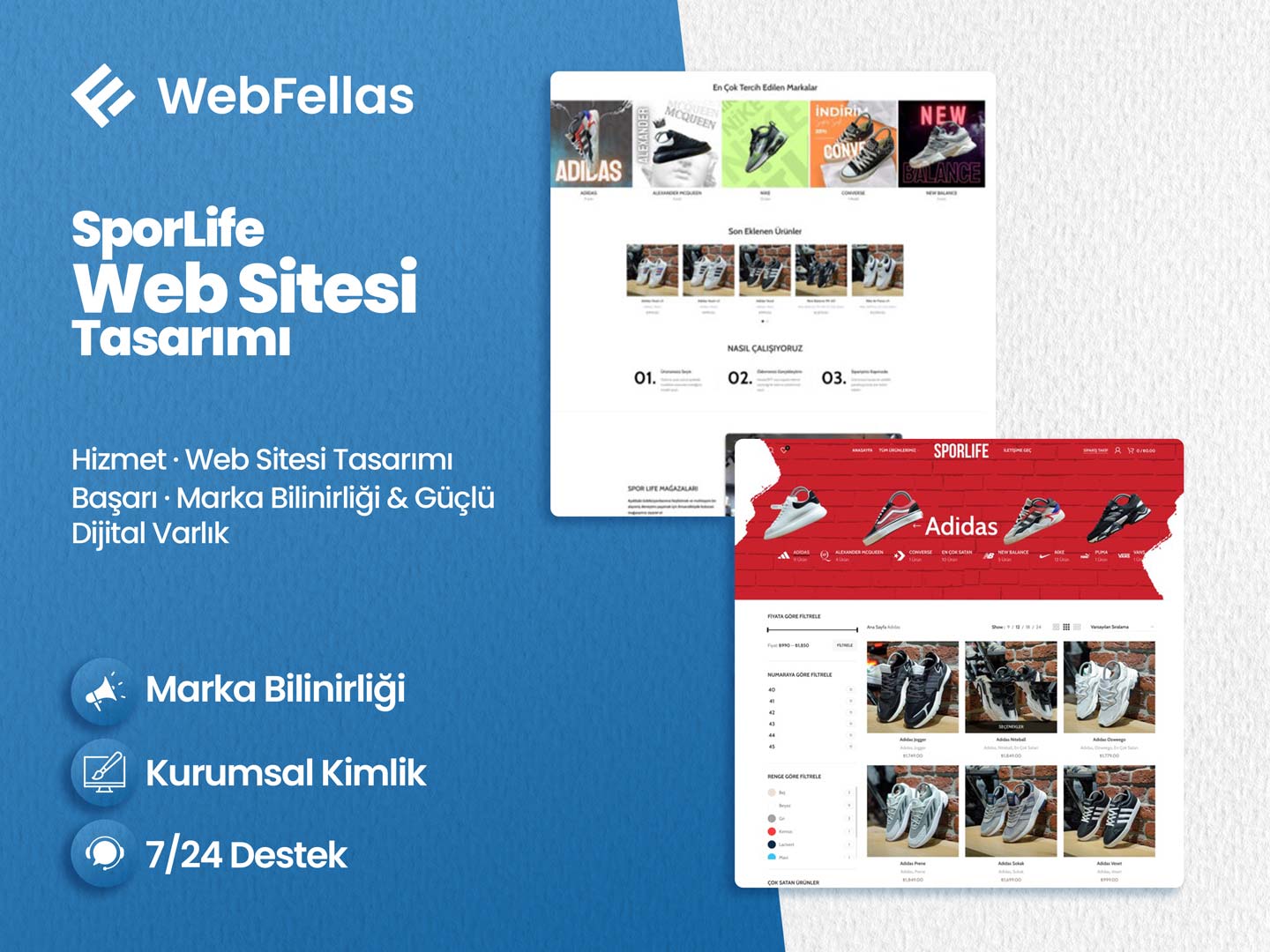 SporLife Web Sitesi Tasarımı