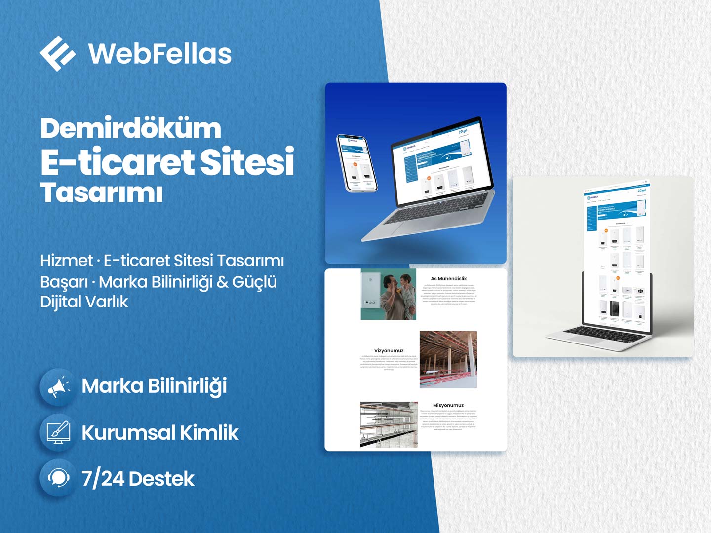 Demirdöküm E-ticaret Sitesi Tasarımı