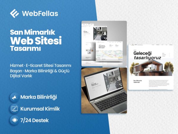 San Mimarlık Web Sitesi Tasarımı